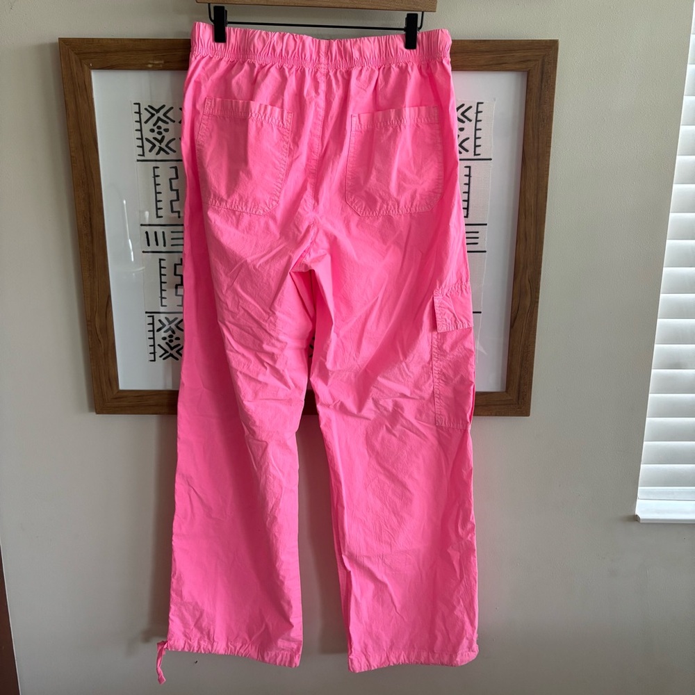 Aerie Vibrant Pink Wide Leg Pants - Picture 8 of 11